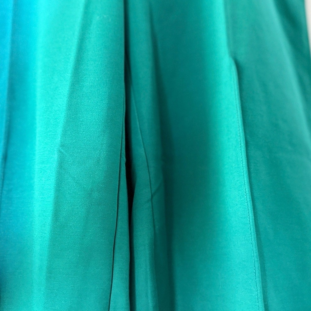 Liz Claiborne Wide Leg Trousers Bold Emerald Green Size XXL Tall NWT - Picture 4 of 8
